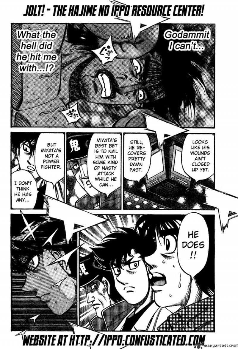 Hajime no Ippo: Fighting Spirit, Chapter 826 image 14